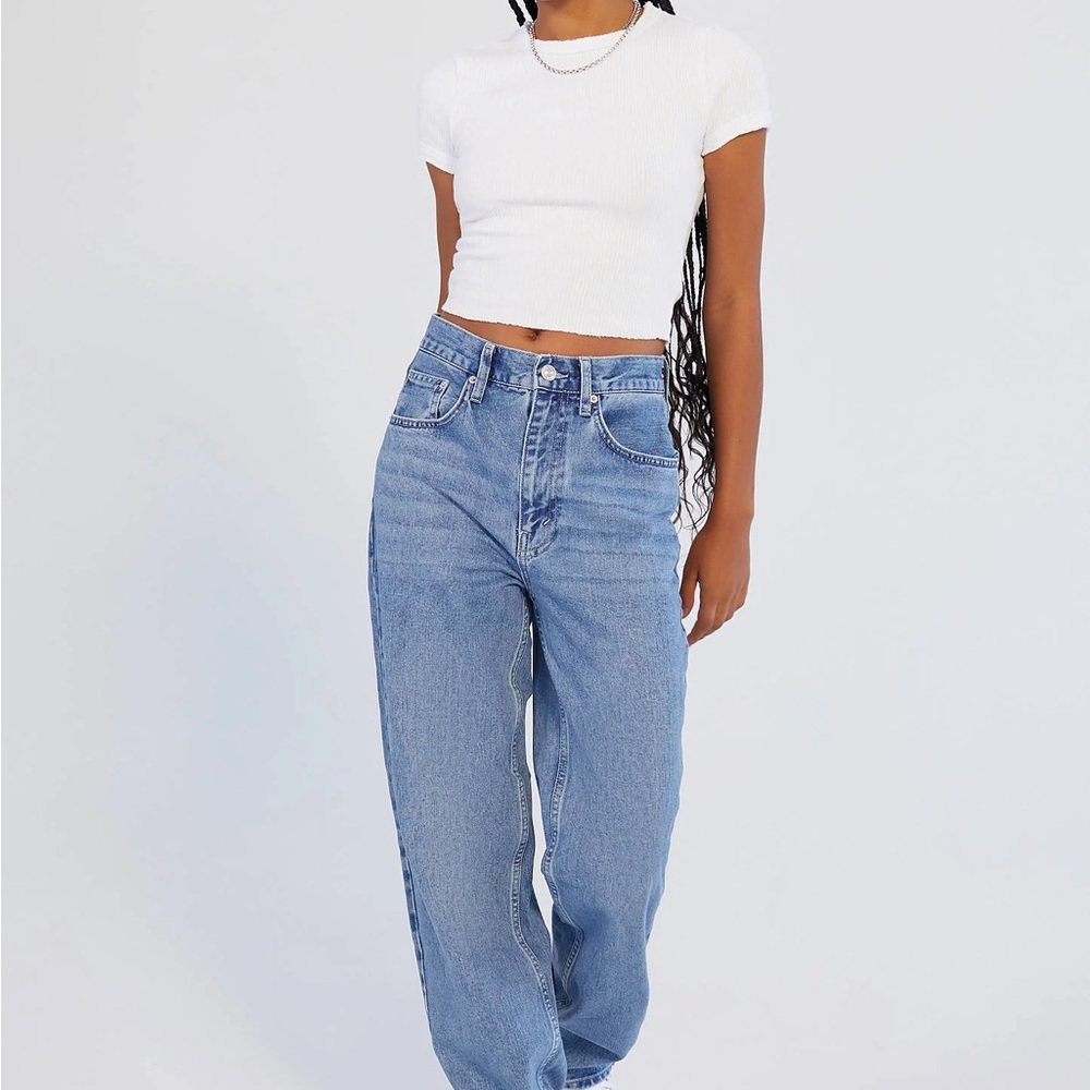 BDG High-waisted baggy jeans